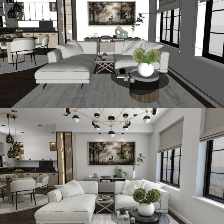 On Budget Interiors - High-Quality 3D Renders for Visualizing Your Interior Design Ideas